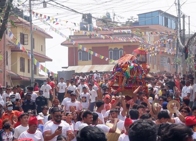 गोकर्णेश्वर जोरपाटीमा मनाइने ऐतिहासिक  चामुण्डा रथयात्रा