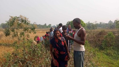 धनुषा गहुँ खेतमा महिलाको शव फेला, हत्या भएको आशंका