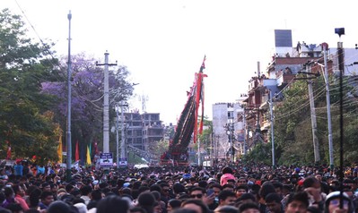 रातो मत्स्येन्द्रनाथको रथ तान्न सुरु