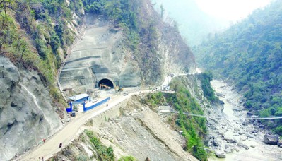 १३ जेठदेखि सिद्धबाबा सुरुङ निर्माण गर्न विस्फोट गराइँदै