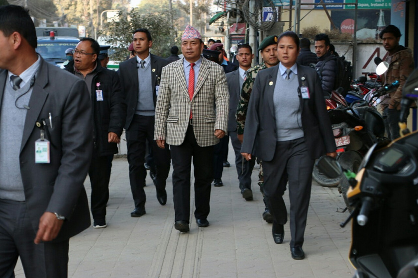 उपराष्ट्रपति नन्दबहादुर पुन माथि ‘स्थानहद’ सम्मको व्यवहार प्रदर्शन