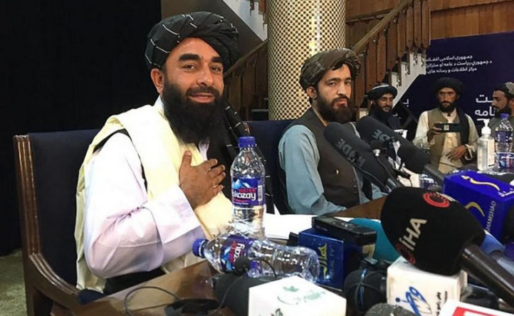 तालिबानका प्रवक्ता जबिहुल्लाह मुजाहिद शान्ति चाहदै