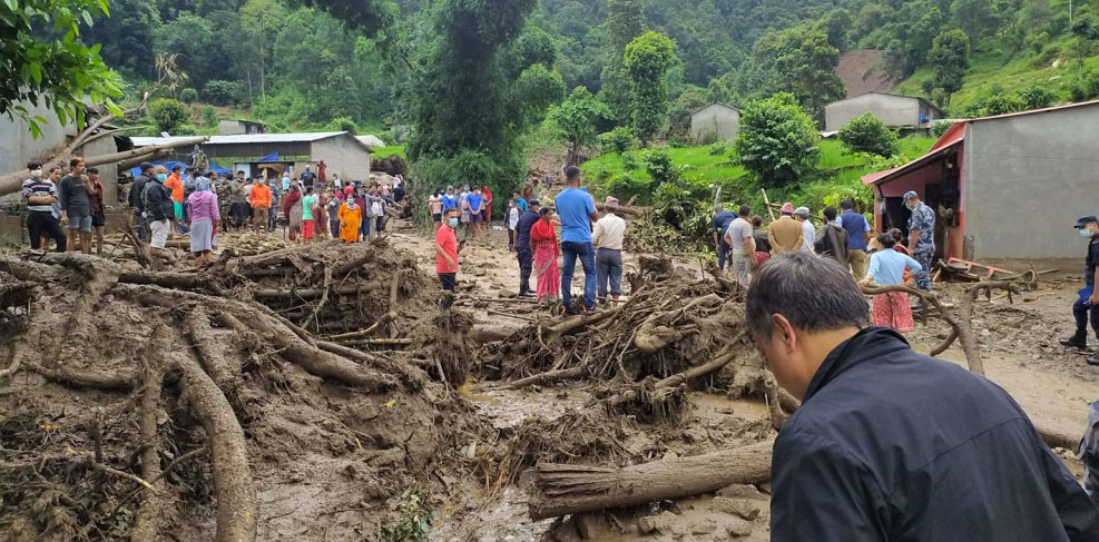 पोखरामा पहिरोले ३ जनाको मृत्यु, ५ घाइते