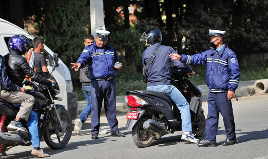 काठमाडौंमा जोर बिजोर प्रणाली हट्यो