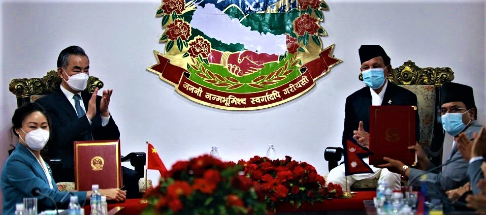 नेपाल र चीनबीच नौ वटा समझदारीमा हस्ताक्षर