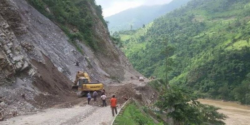 डुम्रे–बेँसीसहर सडक पुनः अवरुद्ध