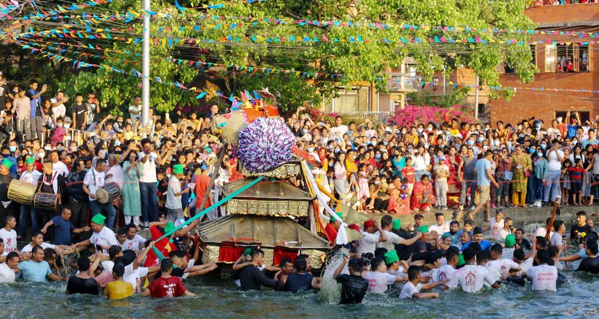 गहना खोज्ने जात्राका लागि बूढानीलकण्ठ-शङ्खमूलवासीलाई निमन्त्रणा