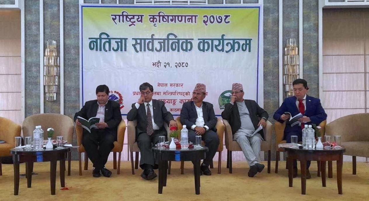 नेपालमा ४१ लाख ३० हजार कृषक परिवार