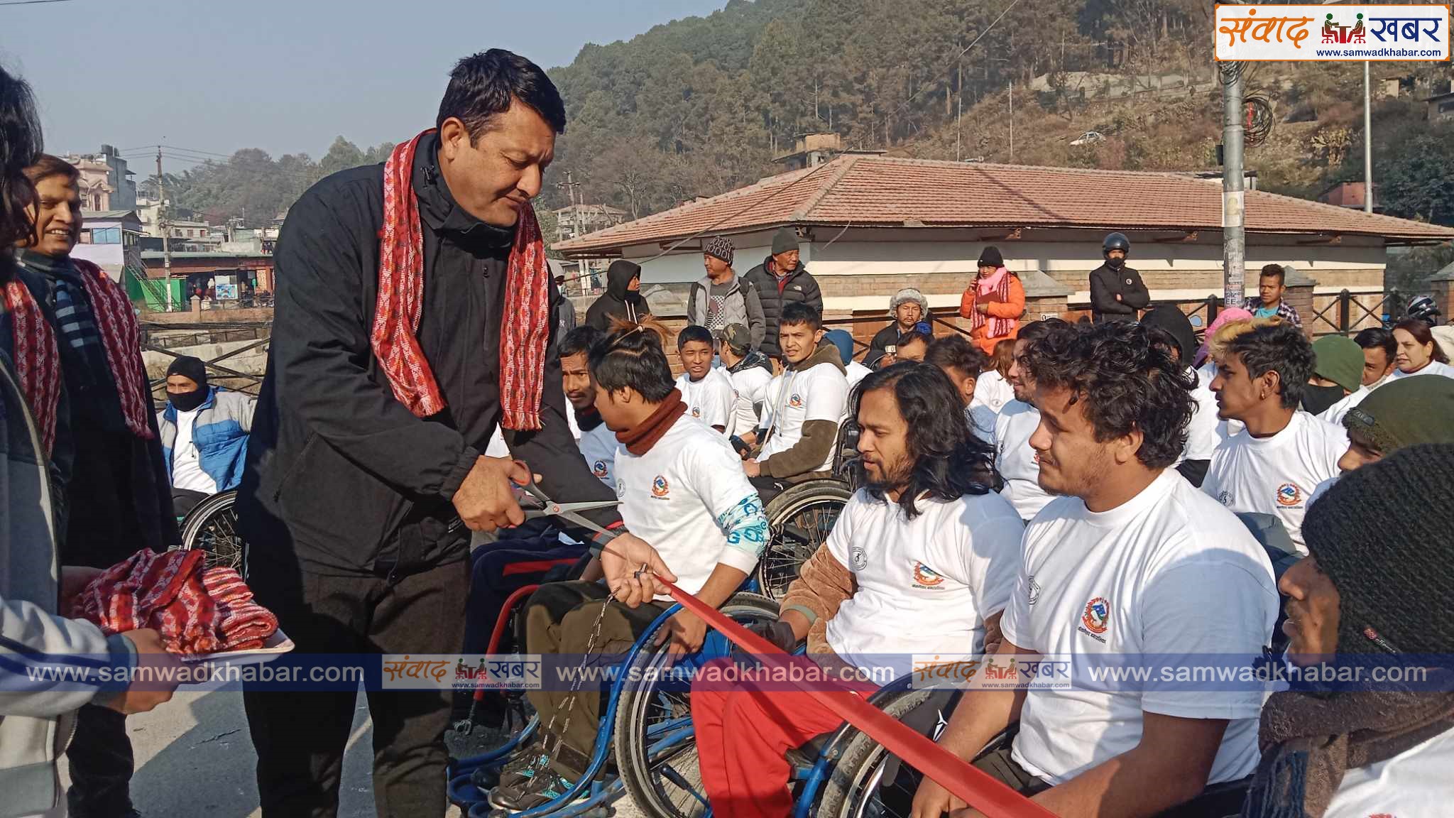 चौथो गोकर्णेश्वर नगरस्तरीय चौथो ह्विलचियर दौड प्रतियोगिता सम्पन्न